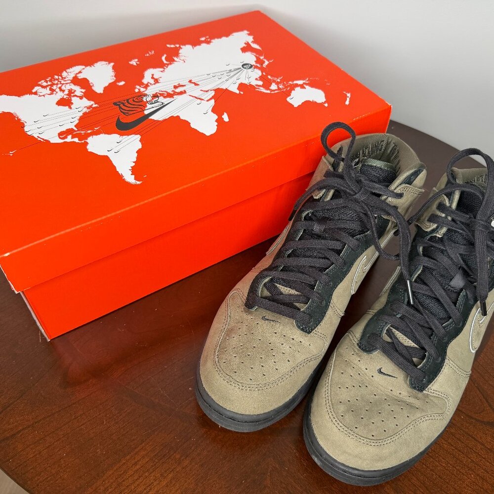 Nike SB Dunks High x Soulgoods Sneakers, Sz 10.5